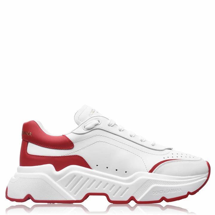 DOLCE AND GABBANA Daymaster Trainers - Wht/Red 89926