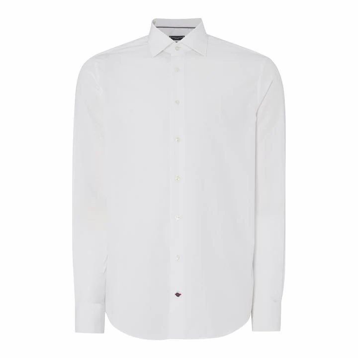 Tommy Hilfiger Regular Fit Poplin Shirt - White