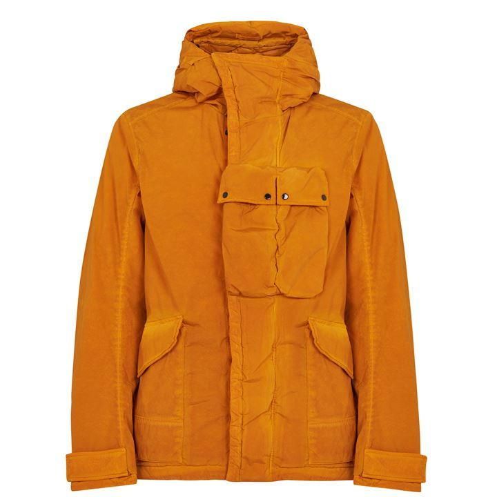 CP COMPANY Nycra Goggle Jacket - Orange