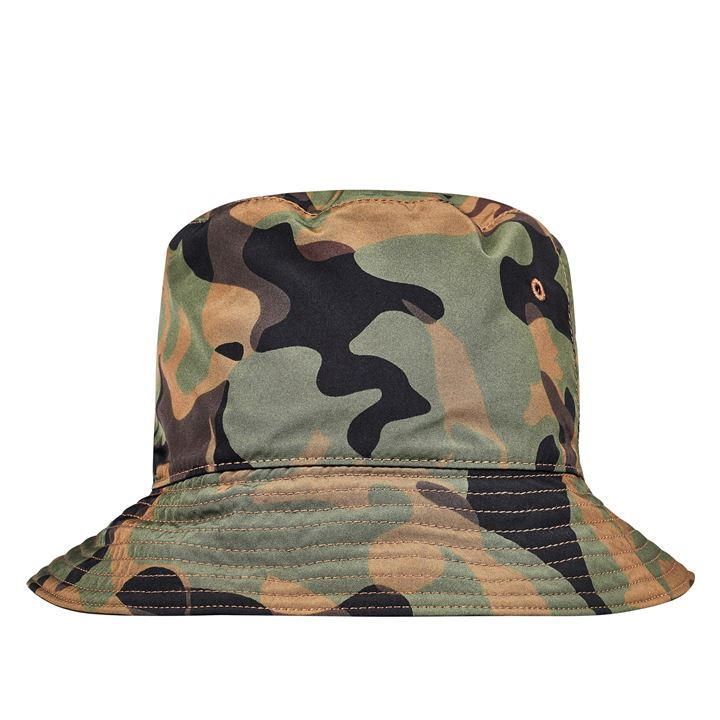 Alexander Mcqueen Camouflage Bucket Hat - Green