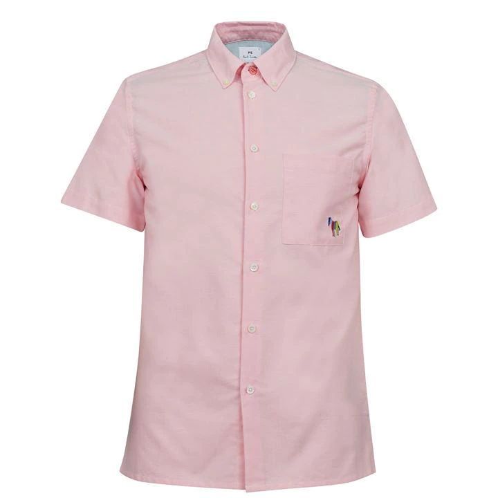 PS Paul Smith Zebra Short Sleeve Shirt - Pink