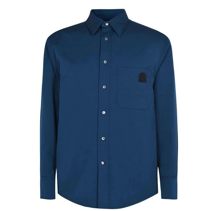 LANVIN Padded Shirt - Blue