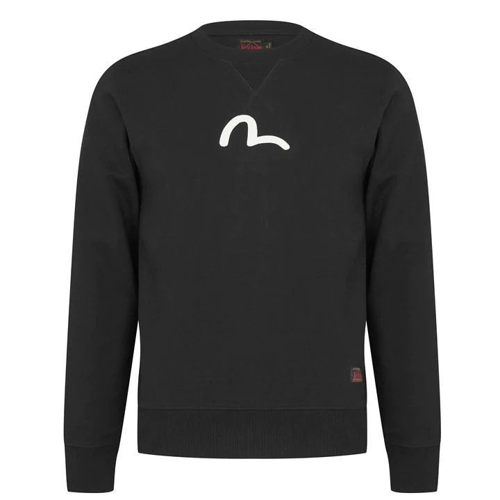 EVISU Basic Sweatshirt - Black