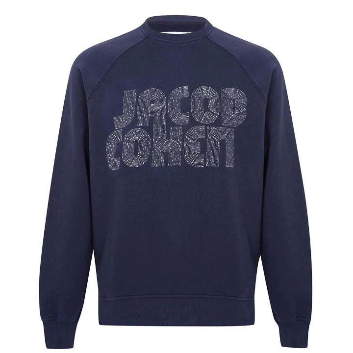 Jacob Cohen Logo Sweater - Blue