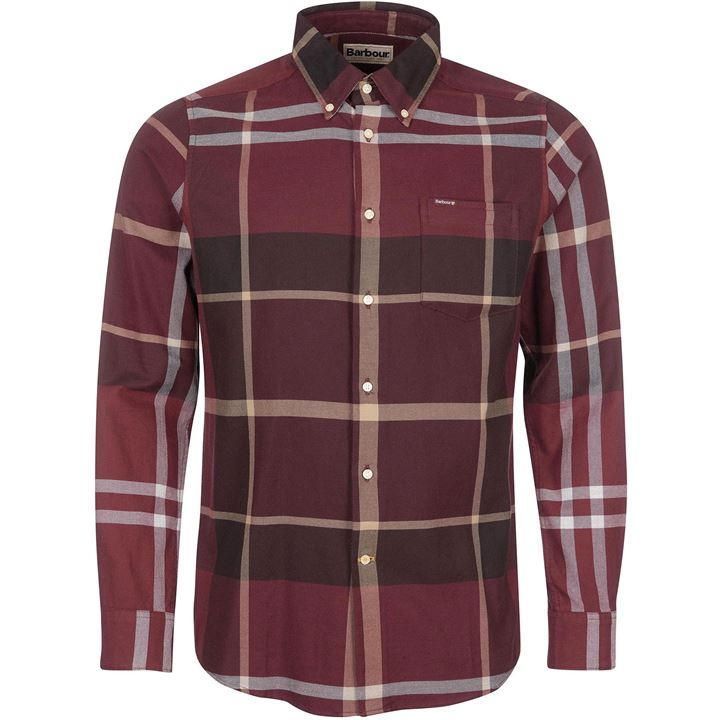 Barbour Dunoon Taillored Shirt - Red