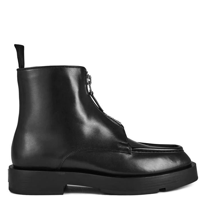 GIVENCHY Squared Ankle Boots - Black