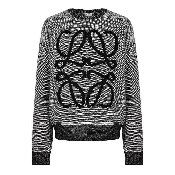 Anagram Wool Sweater - Black
