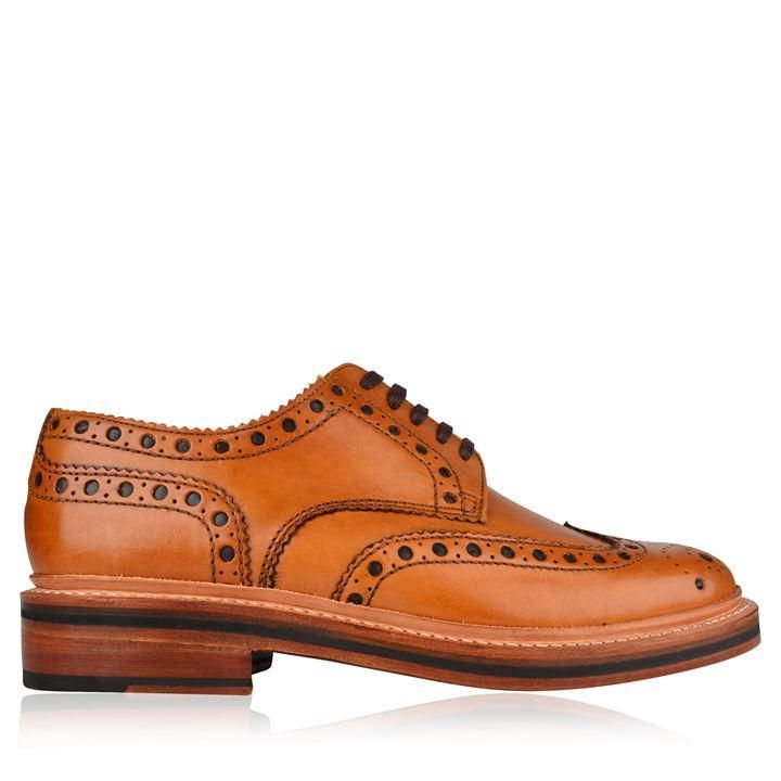 Grenson Archie Brogue - Brown