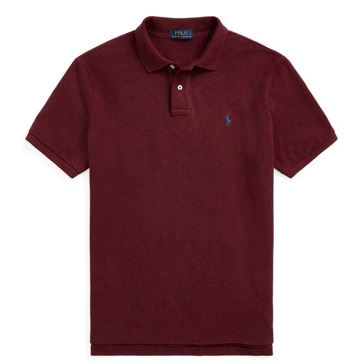 Custom Slim Fit Polo Shirt - Red