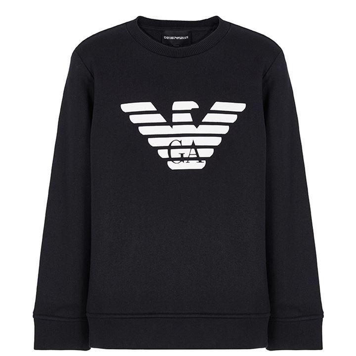 Eagle Logo Sweater - Blue