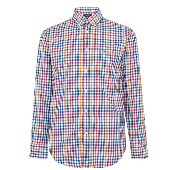 Long Sleeve Check Shirt - Multi