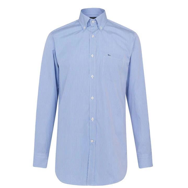 Micro Stripe Shirt - Blu/Wht 018