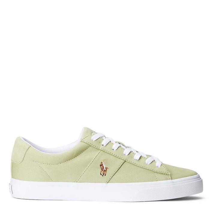 Canvas Trainers - Green