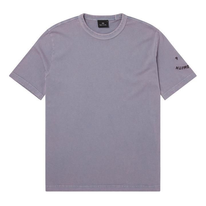 Happy Short Sleeve T Shirt - Purple
