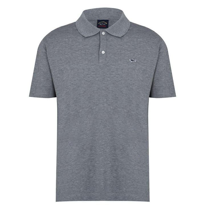 Logo Polo Shirt - Grey