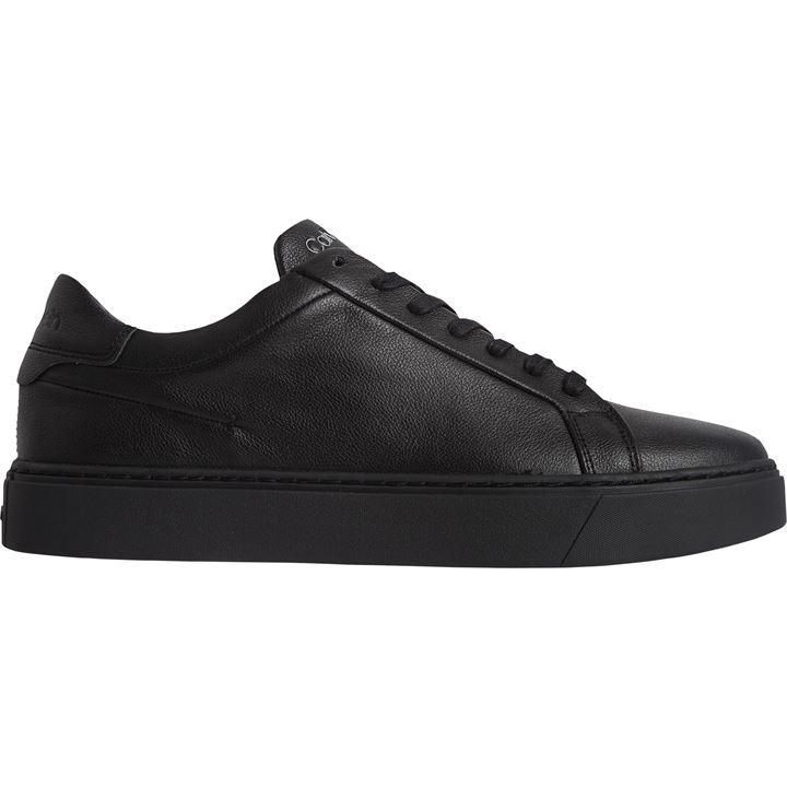 Low Court Trainers - Black
