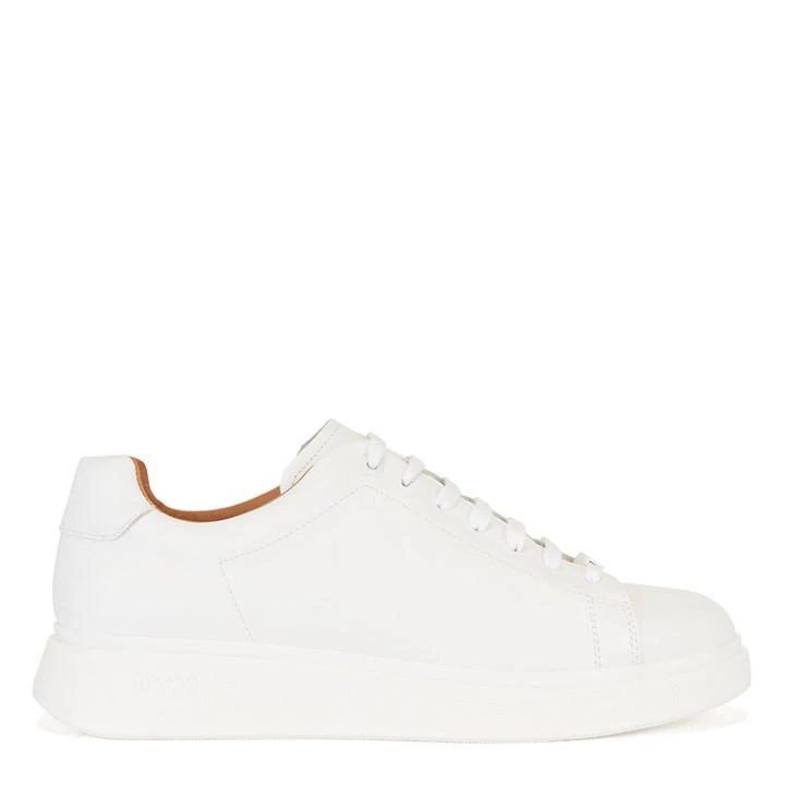 Bulton Leather Trainers - White