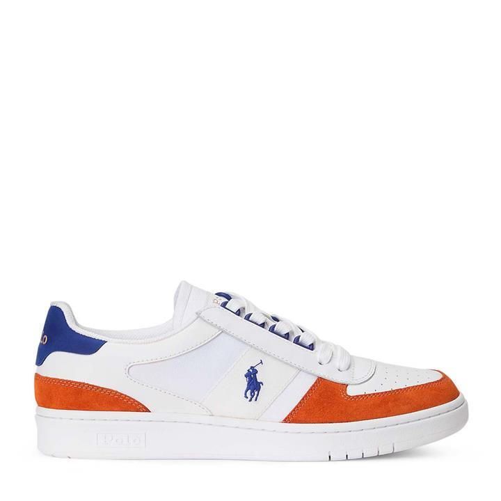 Court Leather Trainer - White