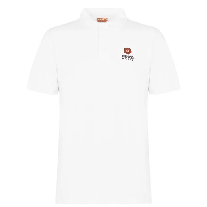 Crest Polo Shirt - White
