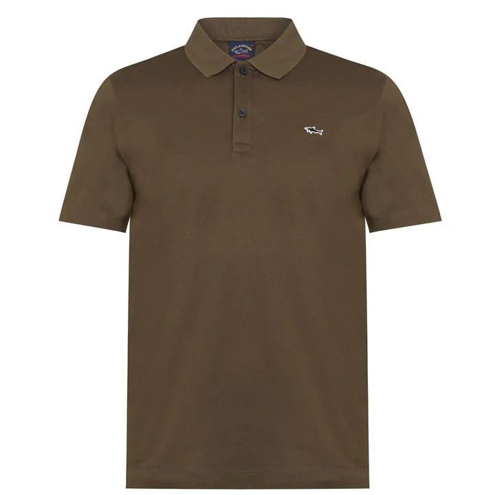 Logo Polo Shirt - Brown
