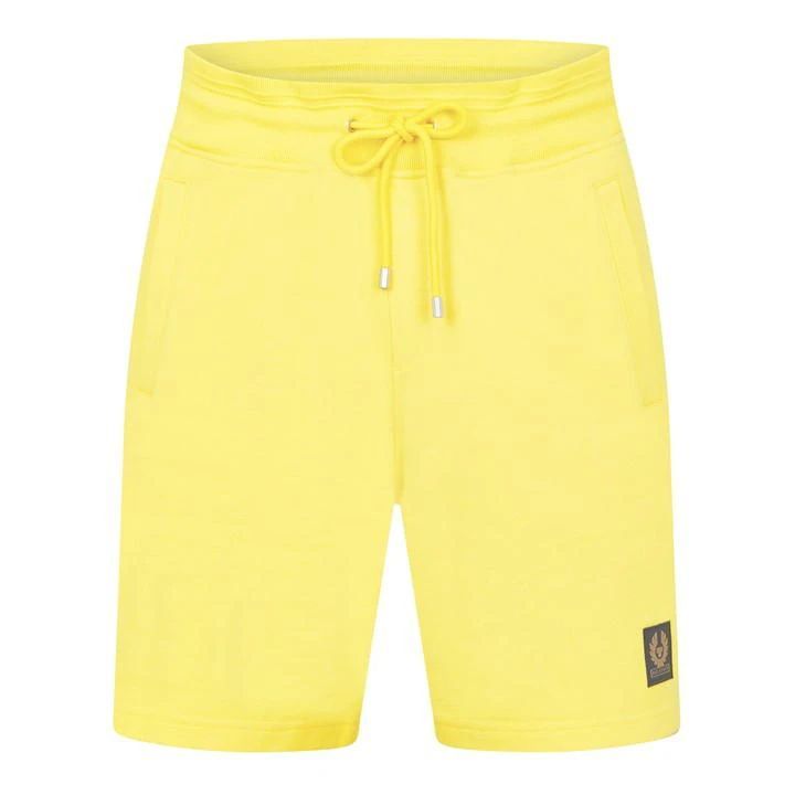 Logo Fleece Shorts - Yellow