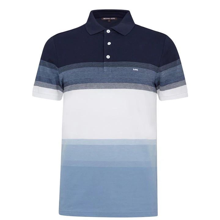 Ombre Polo Shirt - Blue