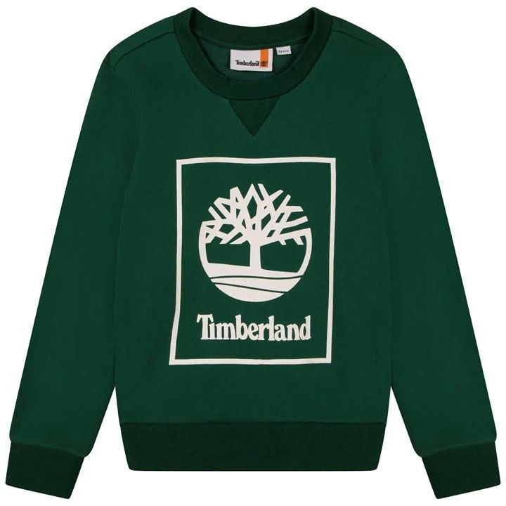 Box Tree Crew Neck Sweater - Green