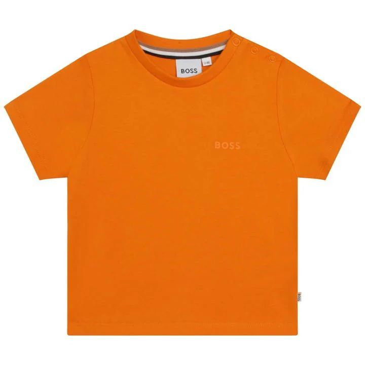 Boss Small Logo T-Shirt Infants - Orange