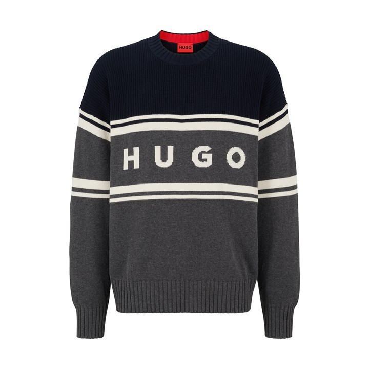 Hugo Sopid Knit Sn24 - Grey
