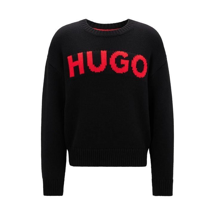 Hugo Slogonon Knit Sn31 - Black
