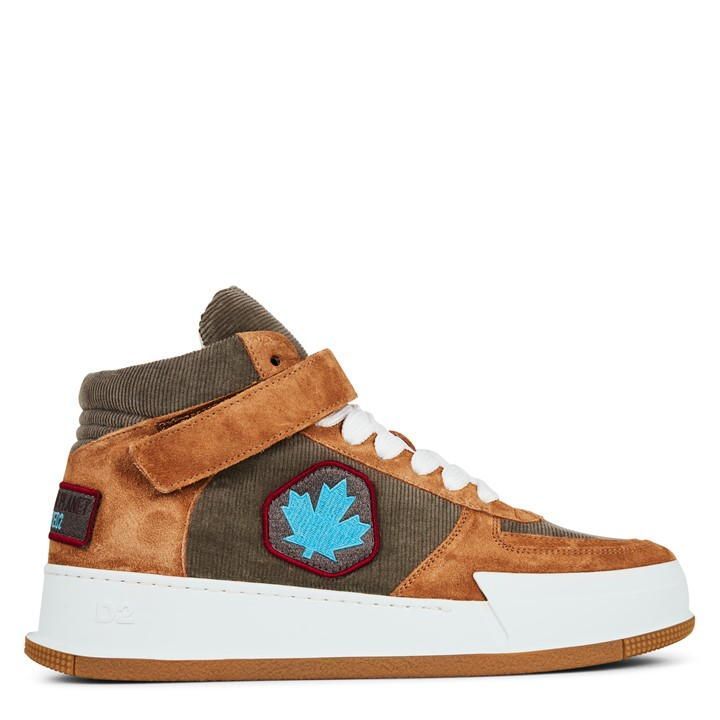 One Life High Top Sneakers - Brown