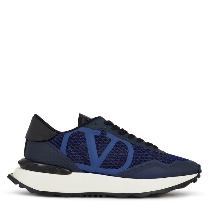 Netrunner Lace Up Sneakers - Blue