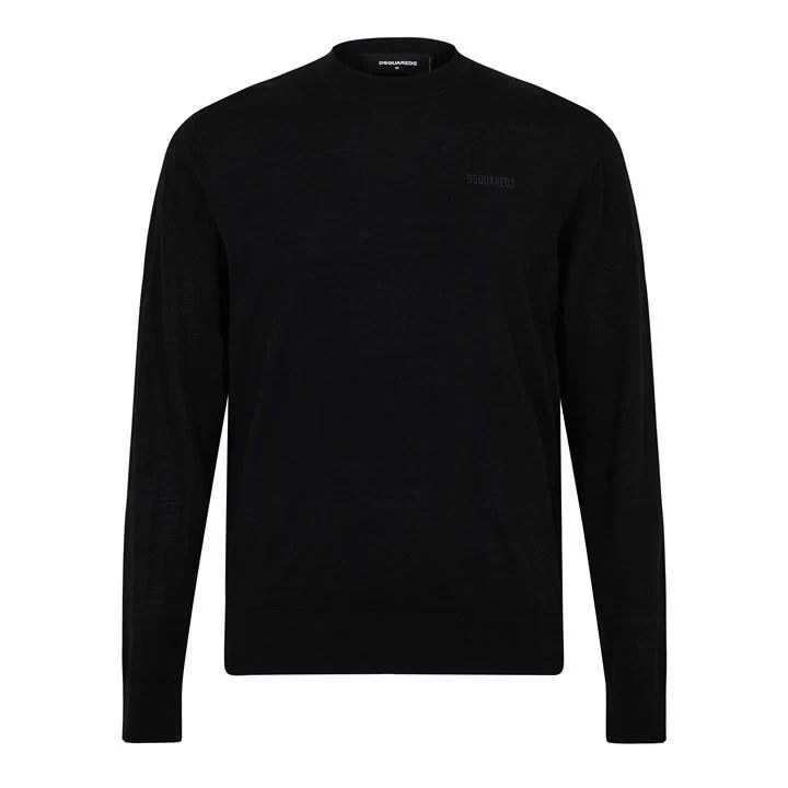 Dsq Neon Sweater Sn32 - Black