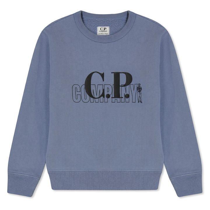 Large Logo Sweatshirt - Blue