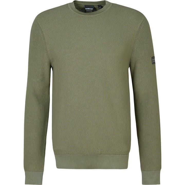 Drive Knitted Jumper - Green