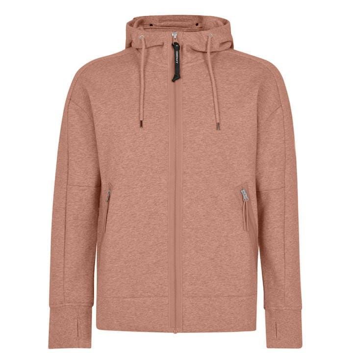 Goggle Full Zip Hoodie - Pink