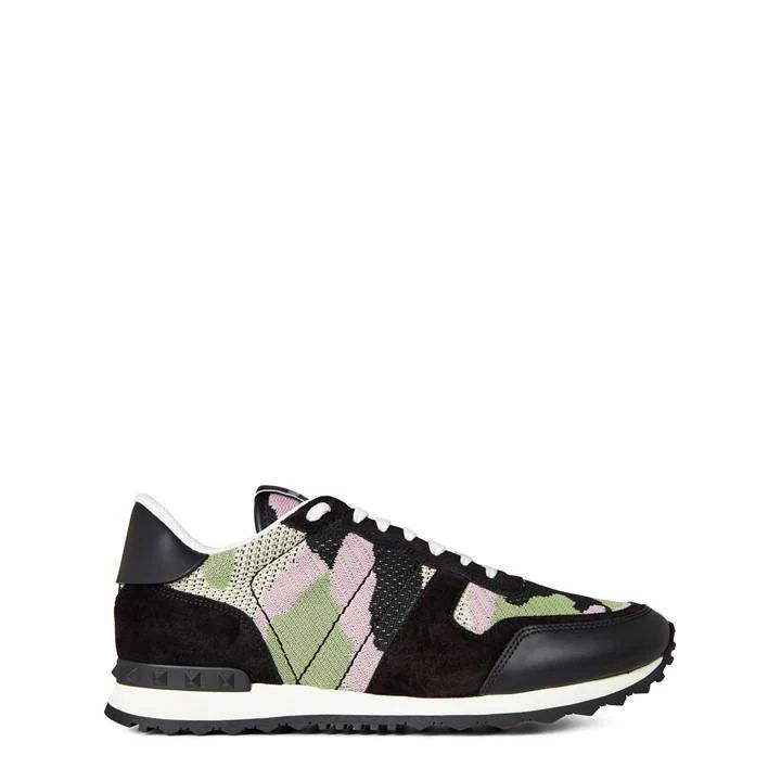 Mesh Camouflage Rockrunner Trainers - Multi