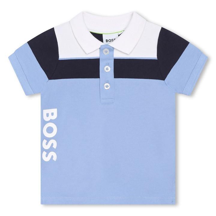 Boss Lrg Lgo Polo In32 - Blue