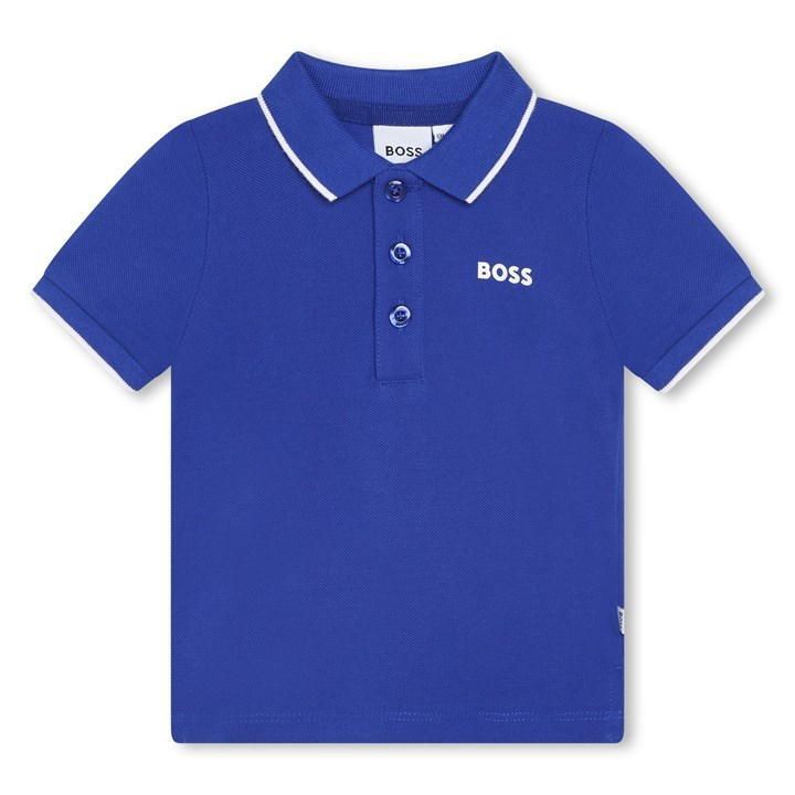 Boss Sml Lgo Polo In32 - Blue