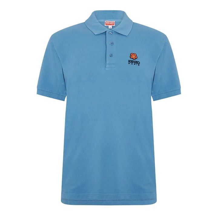 Crest Polo Shirt - Blue