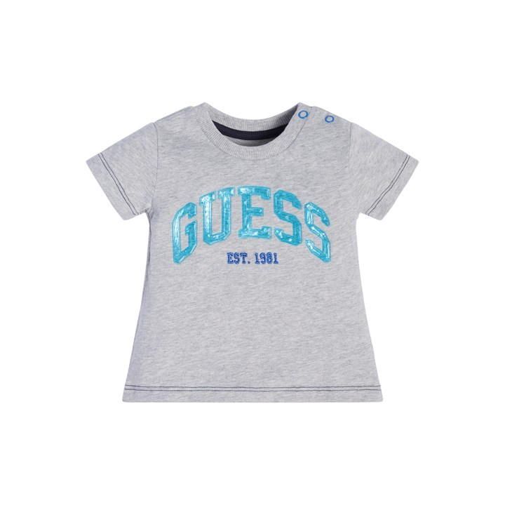 Guess Logo T-Shirt In32 - Grey