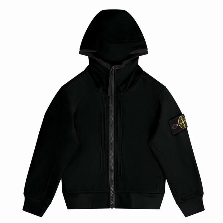 Softshell Hooded Jacket - Black