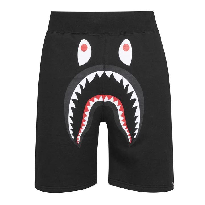 Shark Jogger Shorts - Black