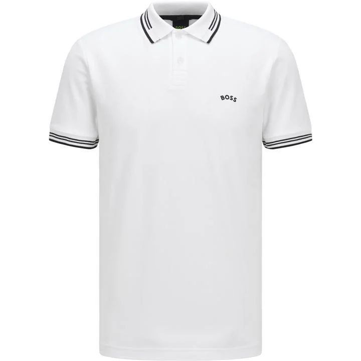 Paul Pique Polo Shirt - White