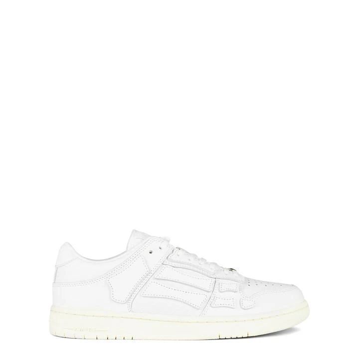 Skeleton Top Low Trainers - White