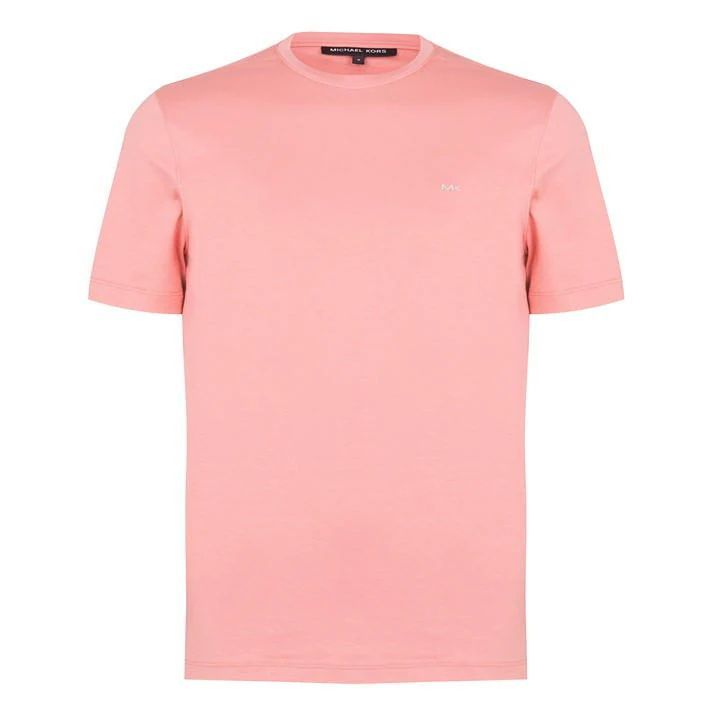 Short Sleeve Sleek Polo Shirt - Pink