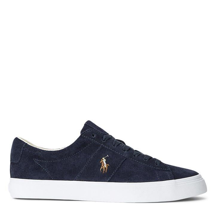 Polo Sayer Suede Trainer - Blue