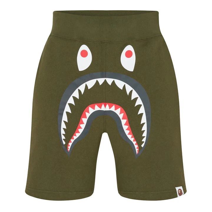 Shark Jogger Shorts - Green