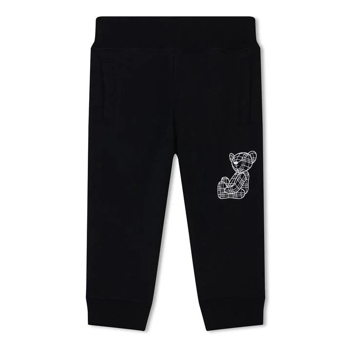 Teddy Bear Jogging Bottoms - Black