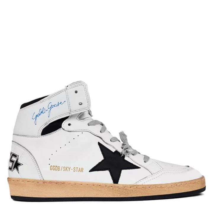 Sky Star Hi Top Sneakers - White